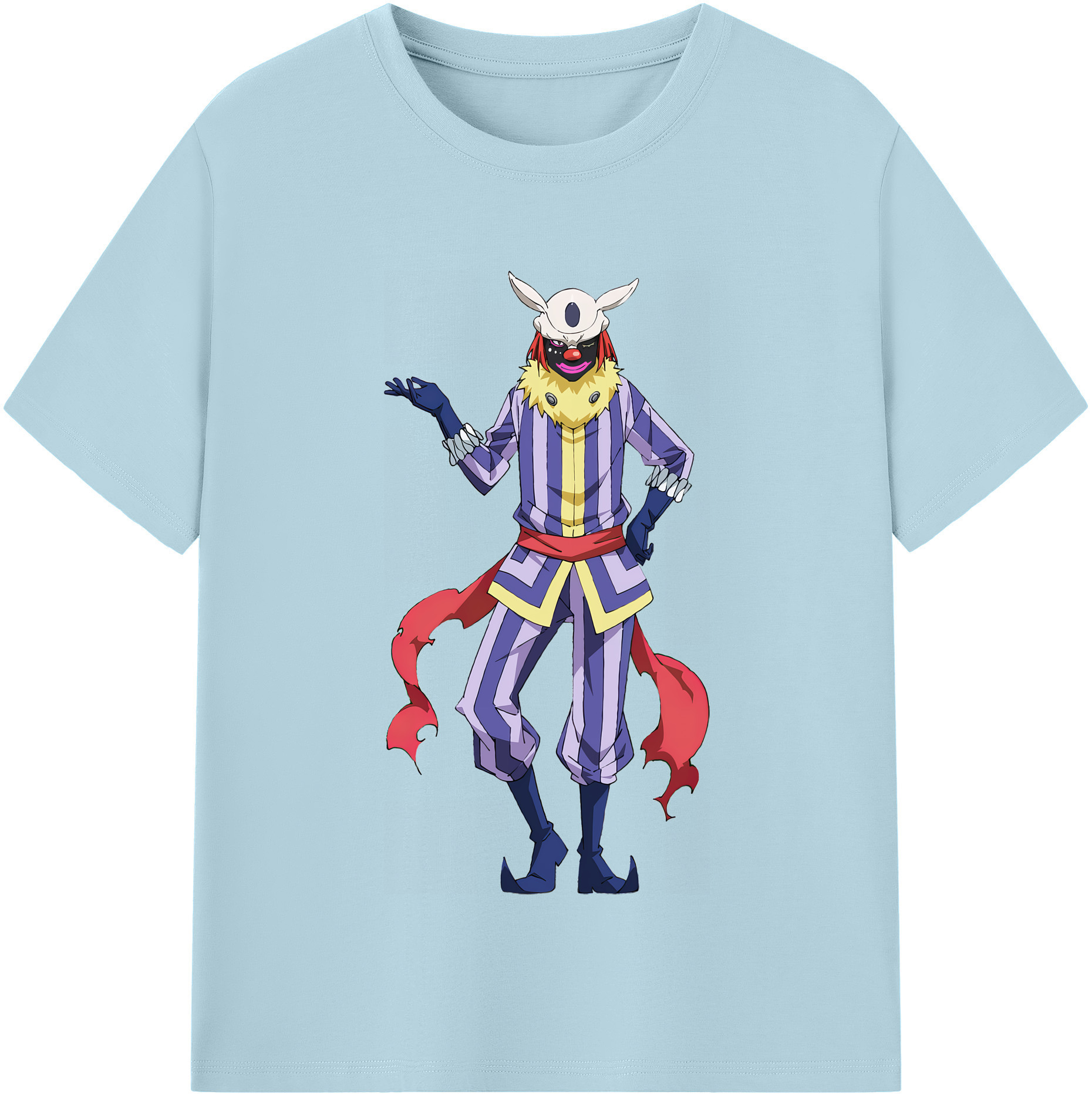（画像用） 転スラ Regarding Reincarnated to Slime 綿100％半袖Tシャツ（フロントプリント）